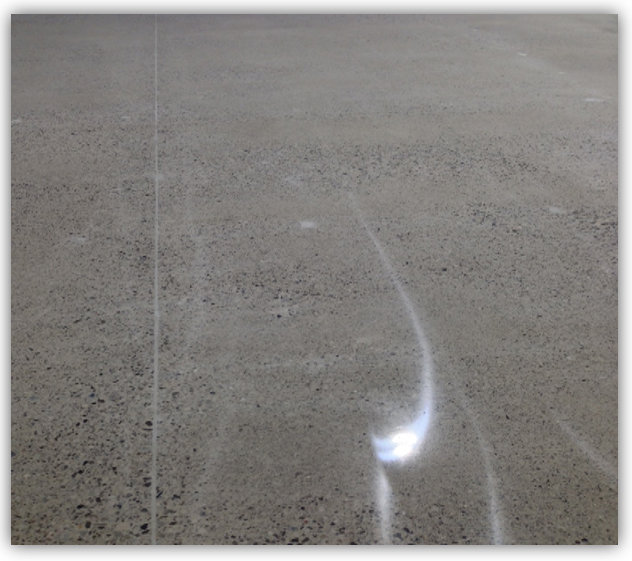 Concrete floor